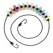 텐트 데이지 체인 끈 개폐식 빨랫줄 방풍 로프 12 와이어 클립 실내 세탁 건조 라인 야외 캠핑 액세서리, 한개옵션0