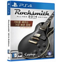[중고]PS4 락스미스 올 뉴 2014 에디션 (Rocksmith ALL - NEW 2014 EDITION) 기타를 배우는 가장 빠른 방법(케이블 미동봉) 정식발매 플스 플레이스테