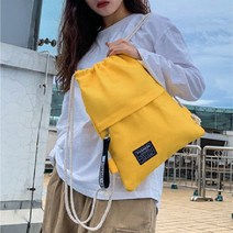 캔버스 스트링백팩/ 캔버스백/ 직장인 / 손가방