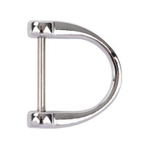 삼각 U형 D링 17MM - 실버, 단품