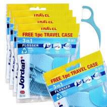 조르단 3in1일회용 치실 1개, 5개, 36개입