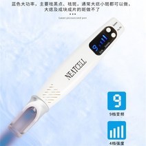 피부관리기 피코토닝 가정용 홈케어 얼굴기미잡티제거 미용기기 뷰티디바이스 레이저 점빼는기계, 블루 라이트