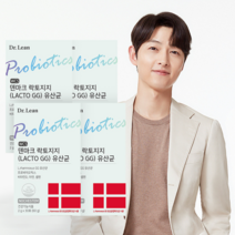 4박스 덴마크 LACTO GG 락토지지 100억 유산균 프로바이오틱스, 2.락토지지 유산균 4박스 + 쇼핑백