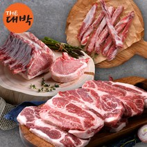 이베리코 돼지고기 꽃목살 300g 캠핑고기 늑간살 뼈등심 돈마호크, 이베리코 뼈등심 300g, 1개