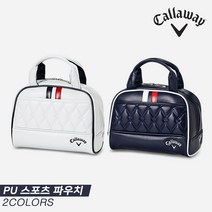 [캘러웨이코리아정품]2022 캘러웨이 PU 스포츠(PU SPORT) 파우치[2COLORS][여성용], 옵션:네이비 / 선택:파우치