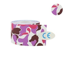 근육 헬스용품 크로스핏Kindmax-운동 요법 테이프 코튼 5CM 프린트 포함 스포츠 액세서리 탄성체 방수, 04 fantasy pink_01 5cmX5m