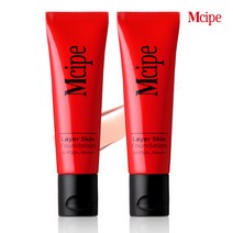 엠시피 1+1뜨지않는 커버 스킨 파운데이션, 1개, 1호 핑크+2 밀키