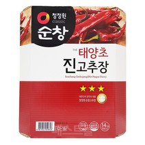 청정원 순창 태양초진고추장, 14kg