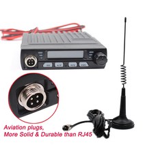 아날로그 캠핑 업무용 군대 무전기 AC-001 25615-30105MHz 8W CB 라디, 01 중국, 01 안테나가있는 라디오