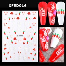 1 pc 디자인 손톱 장식 네일 접착제 손톱 장식 슬라이더 접착제 네일 데칼 SASW5D, XF5D016