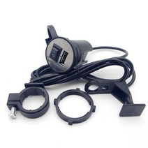 오토바이 USB 충전기 혼다 Dio Af35 27 Af28 Af24 Pcx 150 Af34 Af62 Ruckus Crf250r 오늘 원숭이 Z50 Crf, Black