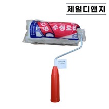 건영 롤러브러쉬 국산 수성로라 페인트 롤러붓 4인치~9인치 벽지 가구 현관문 페인트칠, 1개