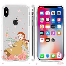 아이폰13미니 빨강머리앤 스마트톡 투명 젤리 케이스