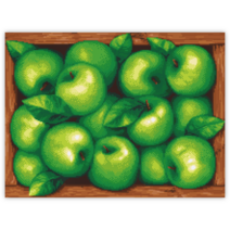 블링블링 DIY 캔버스형 보석십자수 60 x 45 cm, CV-004 (재물청사과), 1개