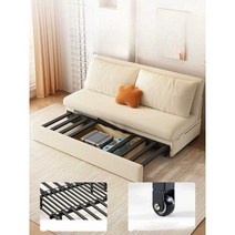 다기능 소파 침대 더블 접이식 수납 거실, 5. 스폰지 모델 1.05 미터 공장 매장