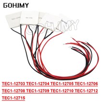 TEC1-12706 12712 열전기 냉각기 펠티어 40*40MM 엘레멘트 모듈, 04 TEC1-12704