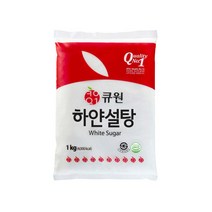 큐원 하얀설탕1kg 일반형, 큐원 하얀설탕1kg (일반형), 단품