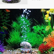 FISH 어항 기포 발생기 기포기 산소 공급기 장식 용품, 3-기포장식-화산