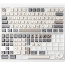 기계식 키보드 xda profile 120 pbt keycap dye-sub 개인화 된, 비닐 봉지로 포장, 영어