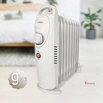SPRa_전기라디에이터 오일 소형 난로 미니 9핀 화장실 욕실 가정용 사무실qrs576