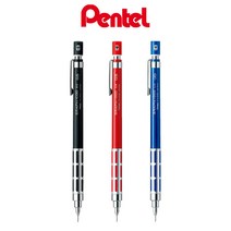 펜텔 그래프 1000 CS 0.5mm 샤프 /3가지 색상, 메탈릭 블루 PG1005CS-C, 1개