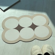 만개잡화점 오브제 규조토 발매트 빨아쓰는 욕실 주방 화장실 매트, 03.로얄베이지