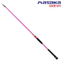 MASAKA 갯바위낚시 핑크 찌낚시대 0.0-1.7 500cm 바다선상낚시 여분초릿대 포함 [한정판 신품], 0.0-500cm