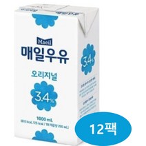 매일유업 매일우유 1L 12팩