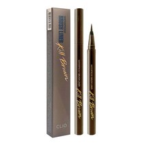 클리오 브러쉬 라이너 킬블랙 02 브라운, 1개, 0.55ml