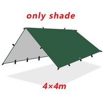 캠핑 텐트 돔 쉘터 비바 동계 오크 불멍 사계절 원터치 대형 터널형 리빙쉘 용품캠핑용 텐트 타프 야외 방, 06 4x4m Green