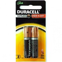 듀라셀 알카라인건전지 LR03 3A(2개입), 1