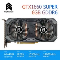 그래픽카드 데스크탑 CPU 그래픽 카드 비디오 GTX1660 SUPER 6GB 192BIT 6144MB GTX1060 3GB 5GB 1050TI 4GB GTX650 750 Nvid