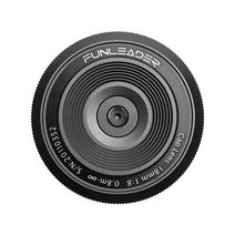 FUNLEADER-18mm F8.0 풀프레임 카메라 렌즈 라이카 M 소니 E 니콘 Z 마운트 M240 M3 M6 M7 M8 M9p A6500 Z, 01 Black_03 Leica M
