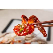 레드꽃게 연안부두 간장게장 양념게장 암꽃게 1kg 3마리, 수입 양념게장500g, 1