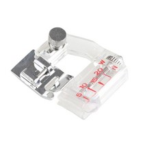 가정용 재봉틀 노루발 지퍼 버튼 블라인드 스티칭 주름 탄성 밴드 뜨개질, [20] Hemmer Edge