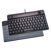 트랙볼 키보드 마우스 일체형 유선 USB 미니 트렉볼 키보드 작업용