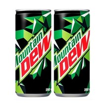 롯데 마운틴듀 250ml x 30캔 뚱캔 음료수 탄산음료, 본상품선택