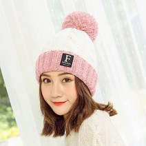 이뿌니 러블리 F포인트 방울털모자 겨울모자