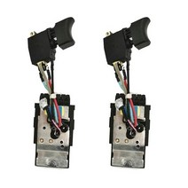 힐티배터리 힐티 sf22-a siw22t-a sf10w-a22 sfc-22a sf22a siw22ta sf10wa22 sf6a22용 2x 21.6v 스위치 교체 호환, 빨간색