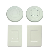 우유투입구 방범 마개 사각 원형 커버 화이트 모음, 화이트 원형