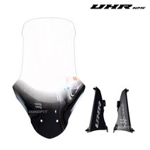 대림 UHR125 150 롱스크린 82cm 브라켓 DNA모터스 윈드스크린 튜닝 바람막이, 1개