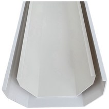 지붕물받이 처마물받이 판넬 홈통 빗물길 배수 PVC, 200 오른쪽 슬롯 씰