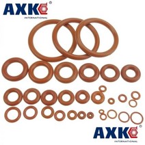 오링 실리콘 고무 O링 씰링 개스킷 OD 레드 내열성 두께 2mm 5-23mm581916, 20mm x 2mm 30 pcs