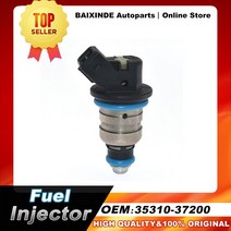 OEM 35310-37200 현대 NF 소나타 카렌스 아반떼 엘란트라 2014-2018 오리지널 액세서리 연료 인젝터 노즐, 04 35310-37200 BLK 1PCS