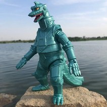 고질라 킹 오브 몬스터 블루와 실버 메카 접착제 액션 피규어 컬렉션 장난감, [01] 17cm