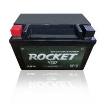 HONDA 혼다 발전기 EU70IS용 로케트 배터리 STX9 12V, 1개