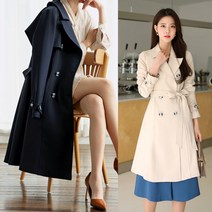시크라인 로벤더 트랜치 코트 CLJC-C-13 트렌치코트