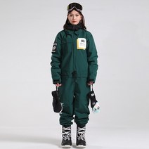 [스키복발수제] Searipe 남녀공용 스키복 전신 보드복 커플 세트 방수 방풍 방한 보온하다 편안하다 패션