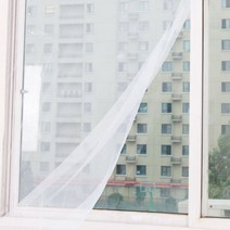 안심 벨크로 탈부착 현관 창문 방충망 모기장 (1.3 X 2m )