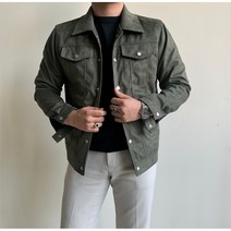 어니스트 클래식 남자 가을 트러커 스웨이드 자켓 4컬러